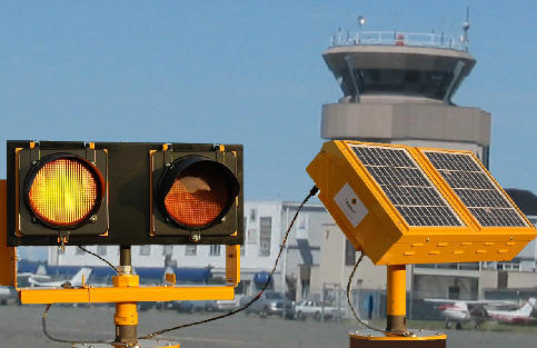 Carmanah Solar Elevated Runway Lights
